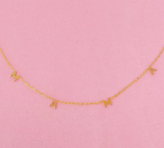 The "MAMA" Gold Necklace